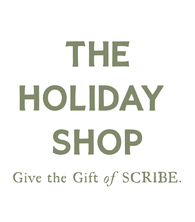 The Holiday Shop - Give the Gift of SCRIBE.