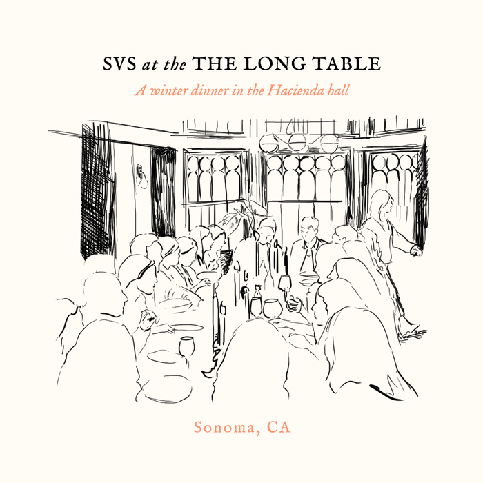 Scribe Winery Products SVS at the Long Table