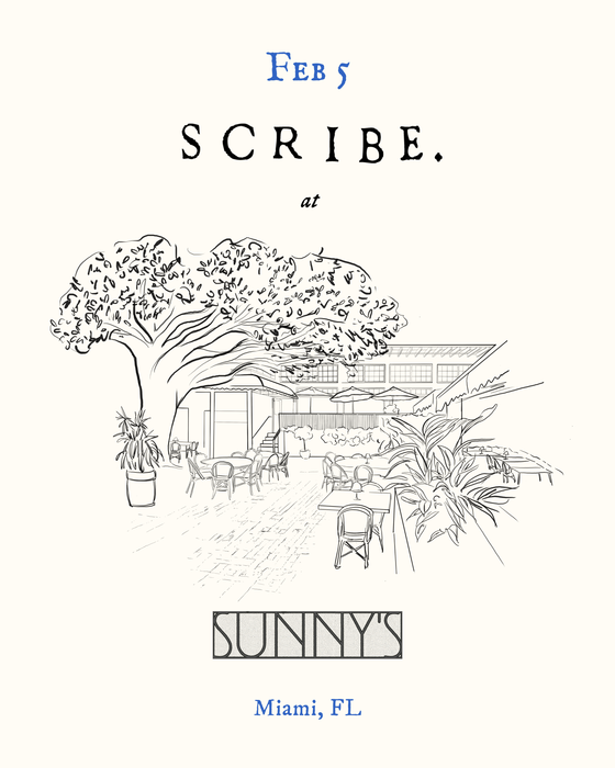 SCRIBE Night at Sunny’s 1